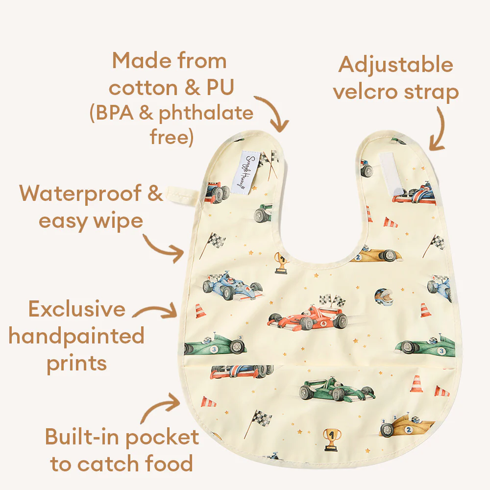 Little Racers Snuggle Bib - Image 5
