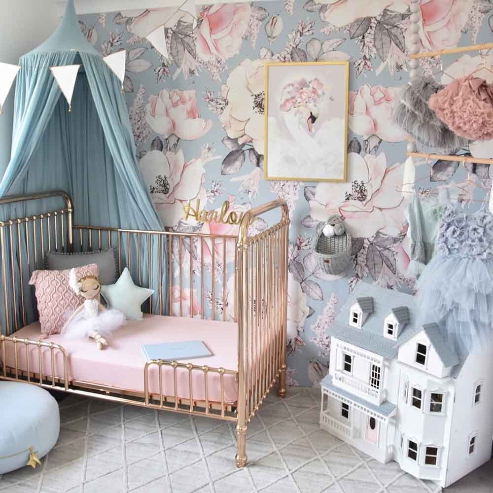 Lullaby Pink Organic Fitted Cot Sheet - Image 6