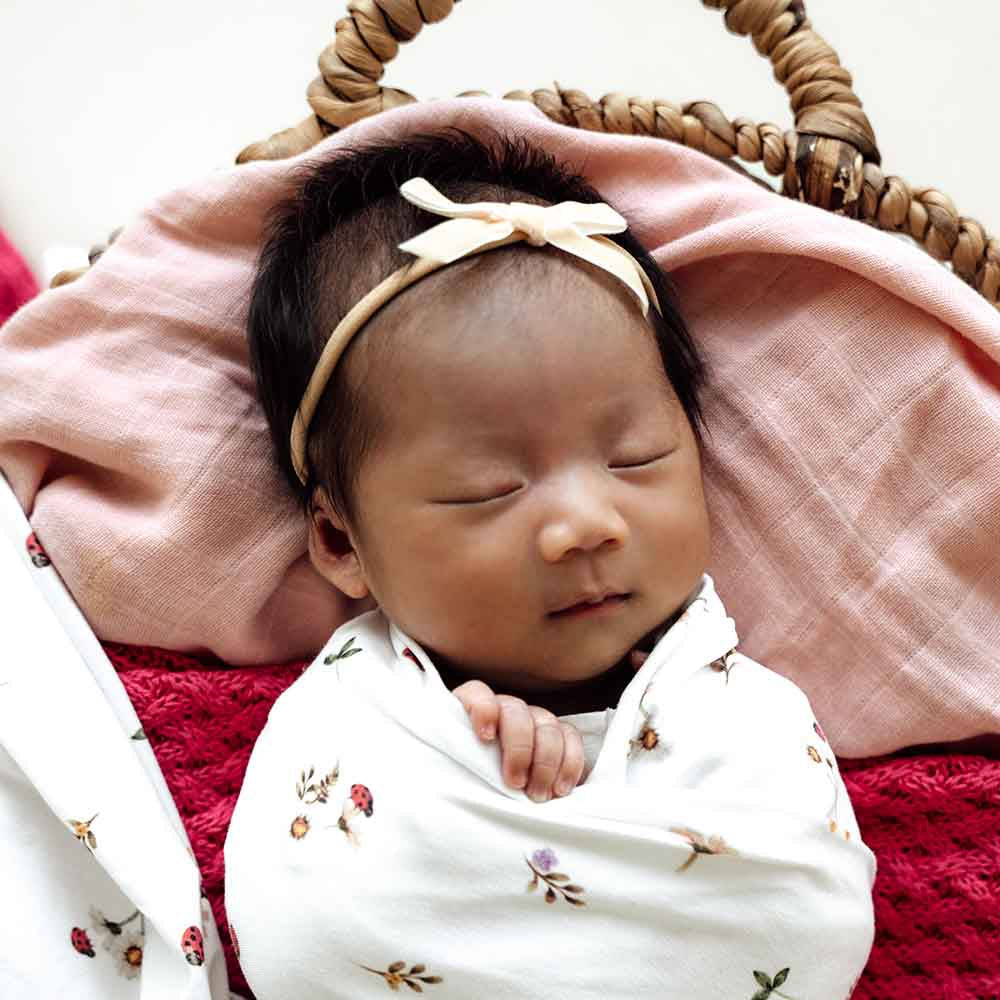 Lychee Velvet Bow - Image 5