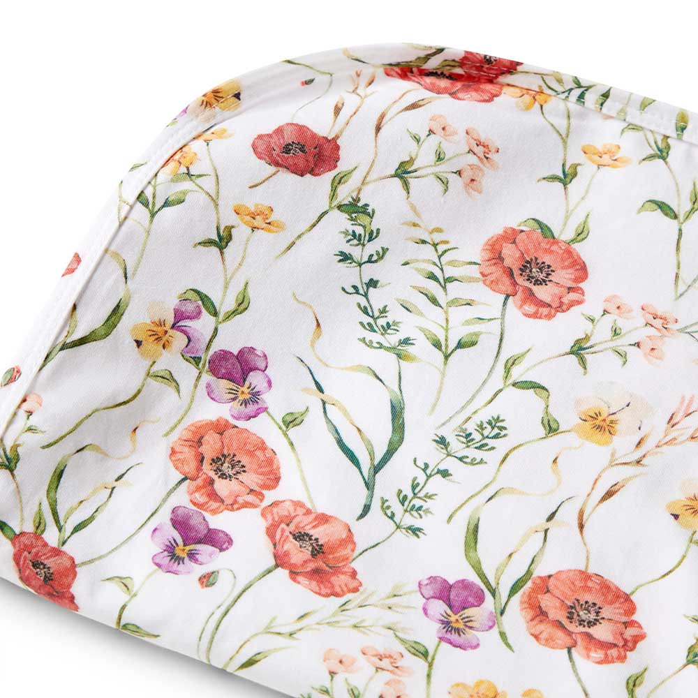 Meadow Organic Jersey Wrap & Topknot Set - Image 5