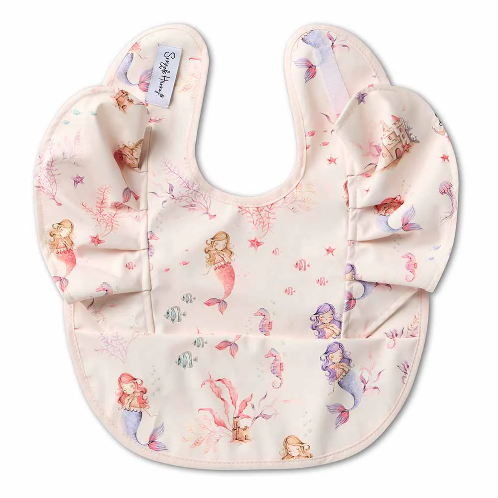 Mermaid Frill Snuggle Bib - Image 2