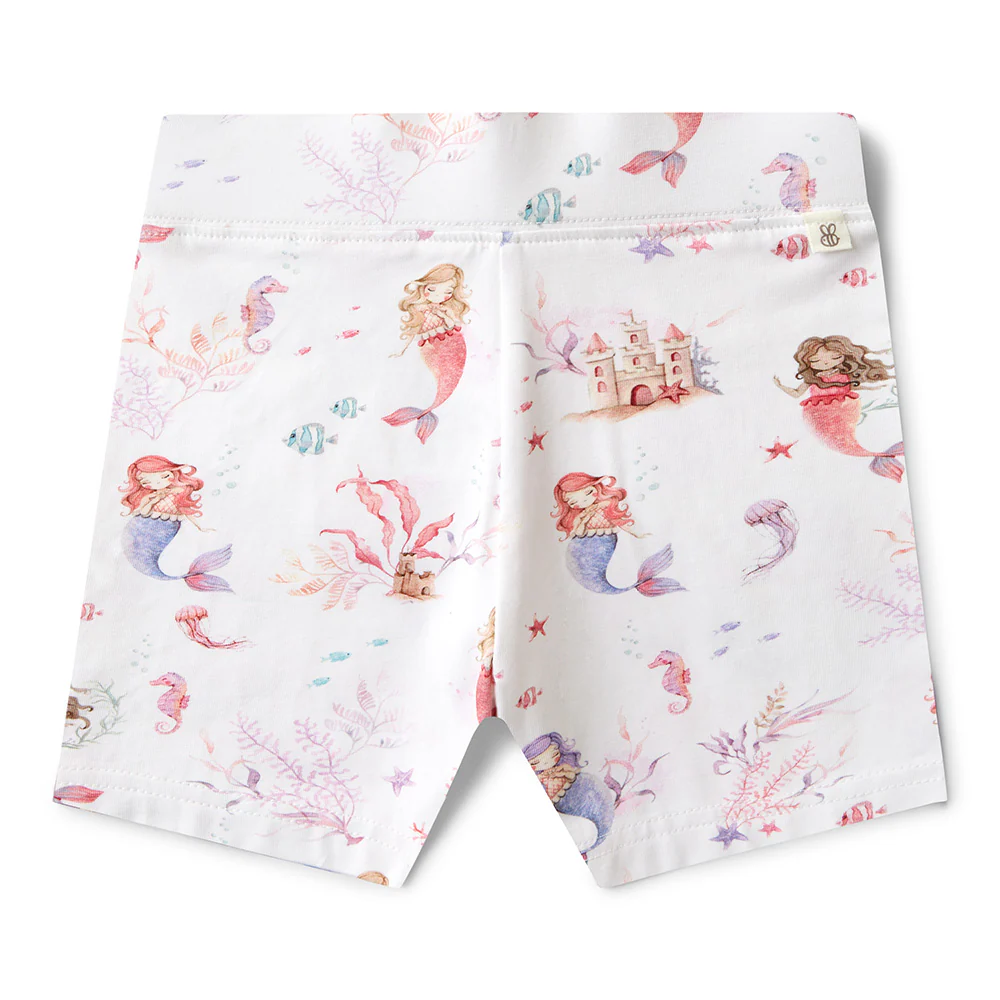 Mermaid Organic Bike Shorts - Image 2