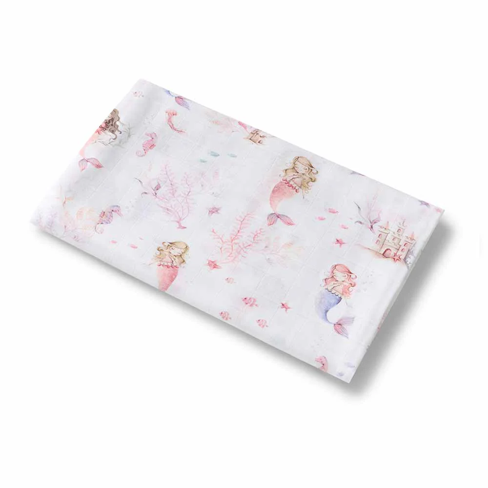 Mermaid Organic Muslin Wrap - Image 2