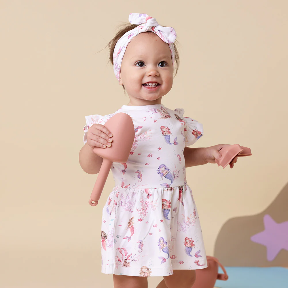 Mermaid Short Sleeve Organic Dress - Image 6