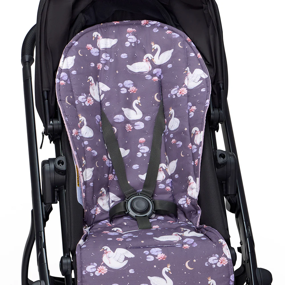 Midnight Swan Universal Organic Pram Liner - Image 4
