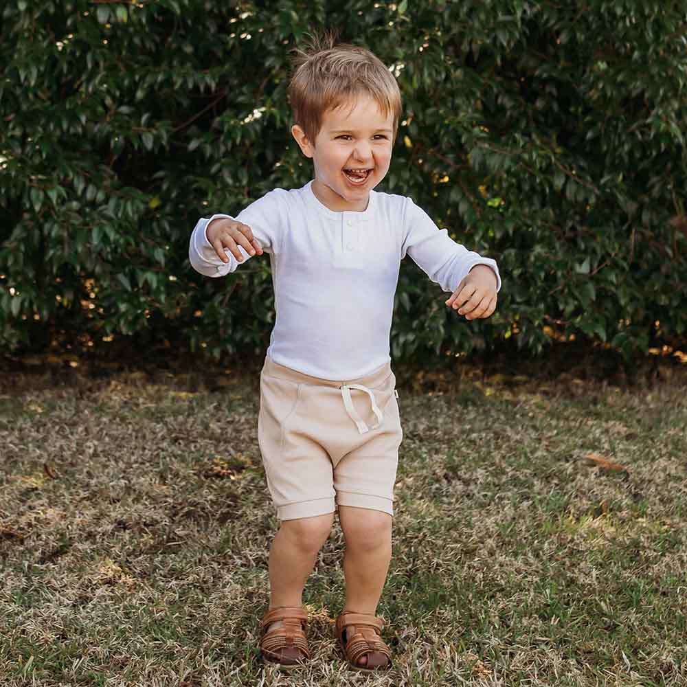 Milk Long Sleeve Organic Bodysuit - Image 9
