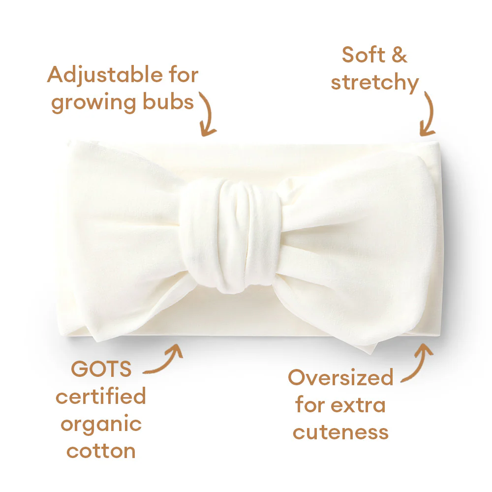Milk Organic Oversized Bow - Image 5