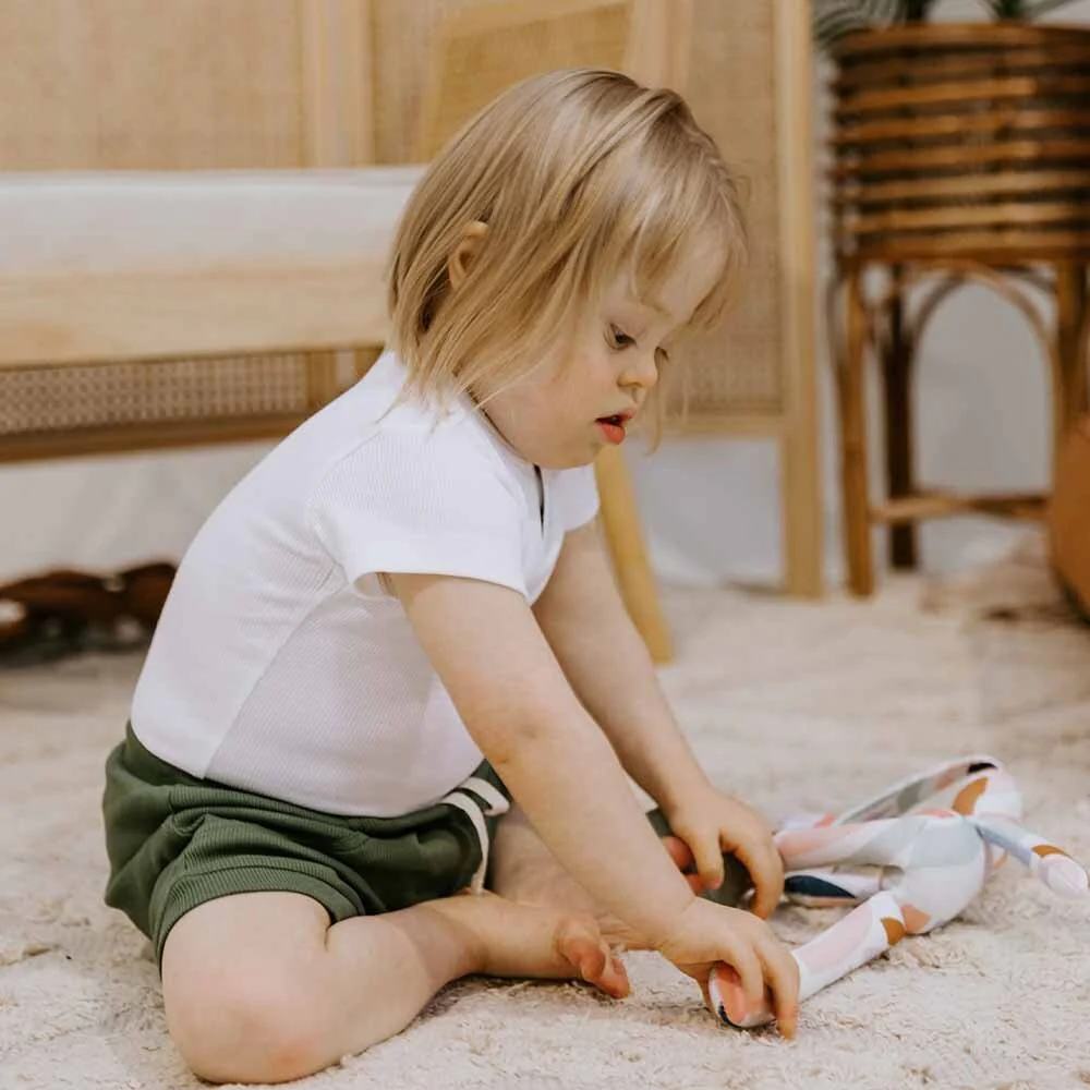 Milk Short Sleeve Organic Bodysuit - Image 8