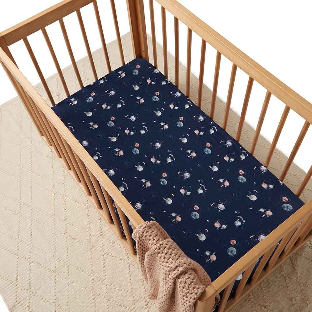 Milky Way Organic Fitted Cot Sheet - Image 3