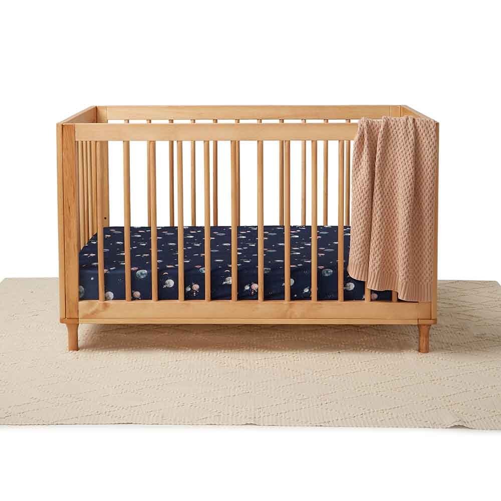 Milky Way Organic Fitted Cot Sheet - Image 4