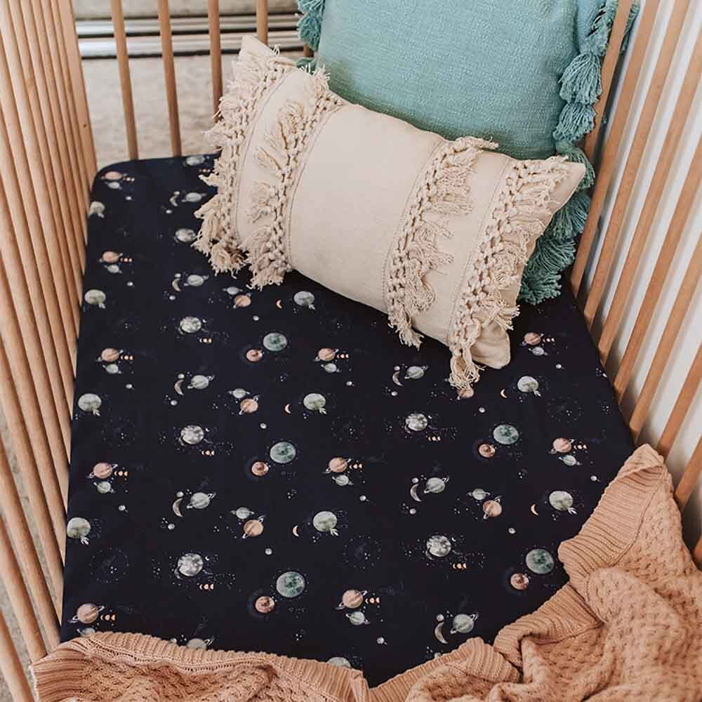 Milky Way Organic Fitted Cot Sheet - Image 5