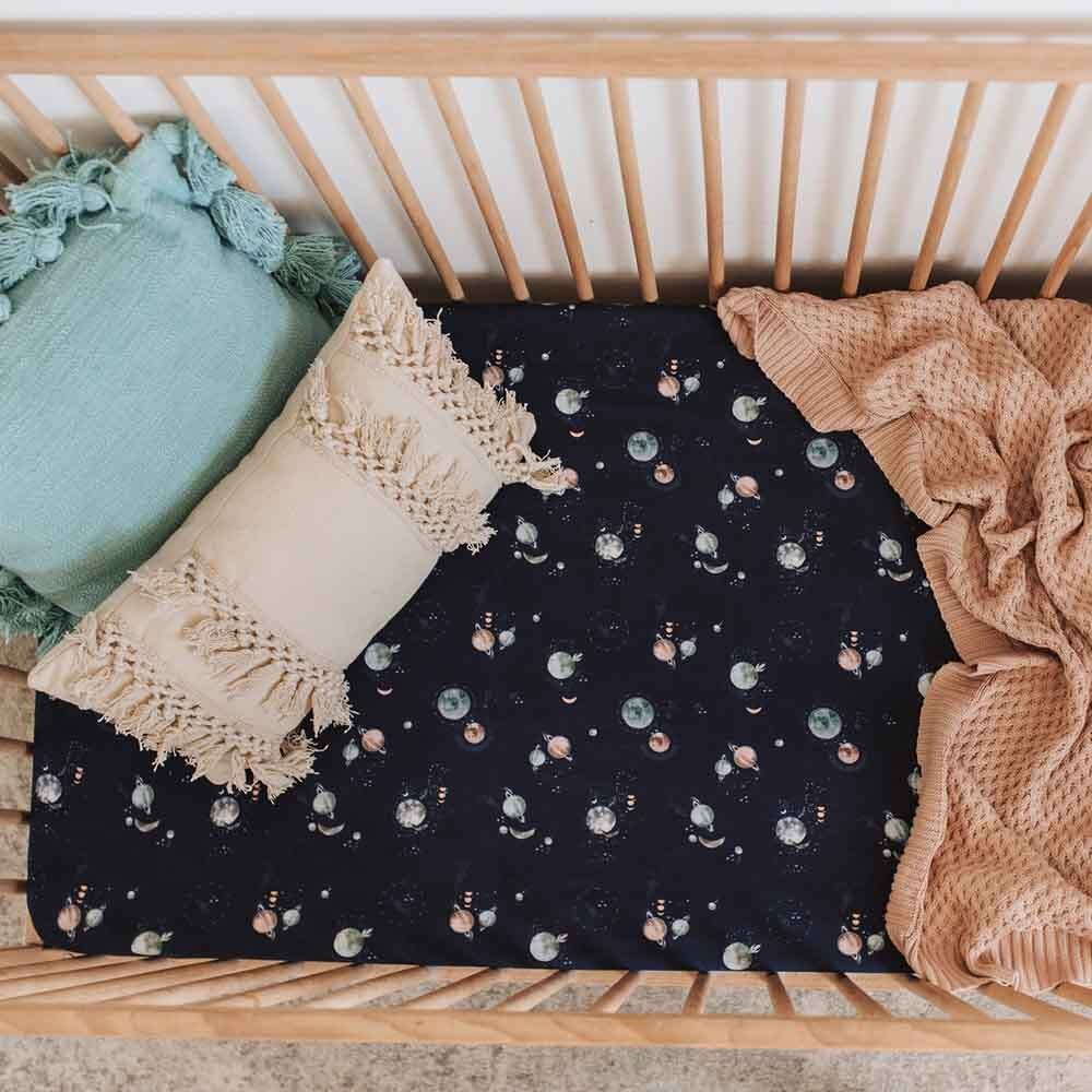Milky Way Organic Fitted Cot Sheet - Image 7