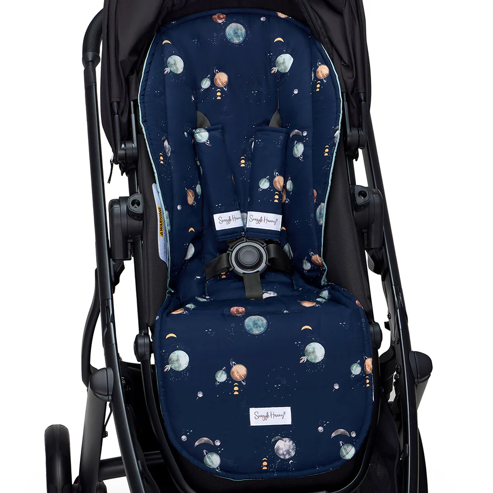 Bundle - Milky Way Pram Liner & Strap Cover Set - Image 3