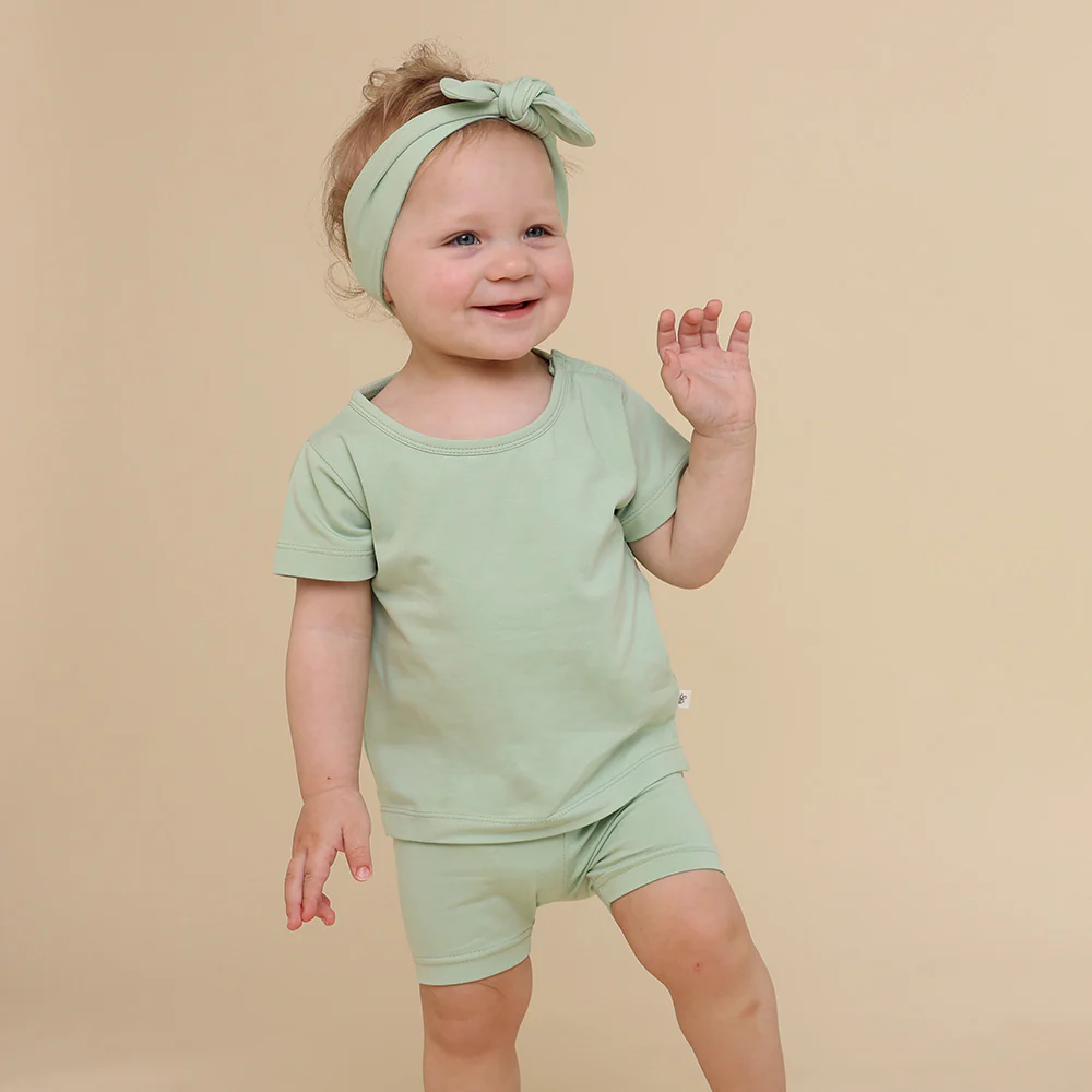 Mint Organic Bike Shorts - Image 2