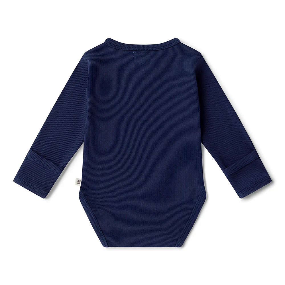 Moonlight Long Sleeve Organic Bodysuit - Image 4
