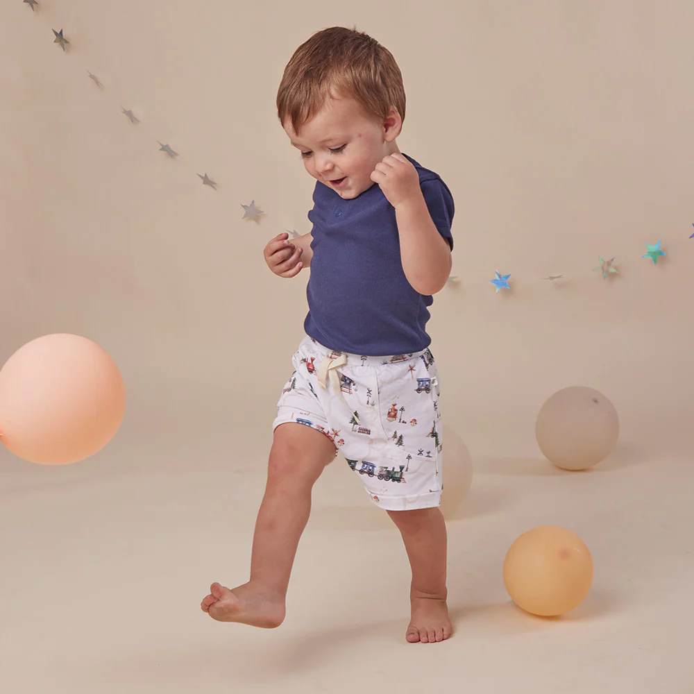 Moonlight Short Sleeve Organic Bodysuit - Image 3