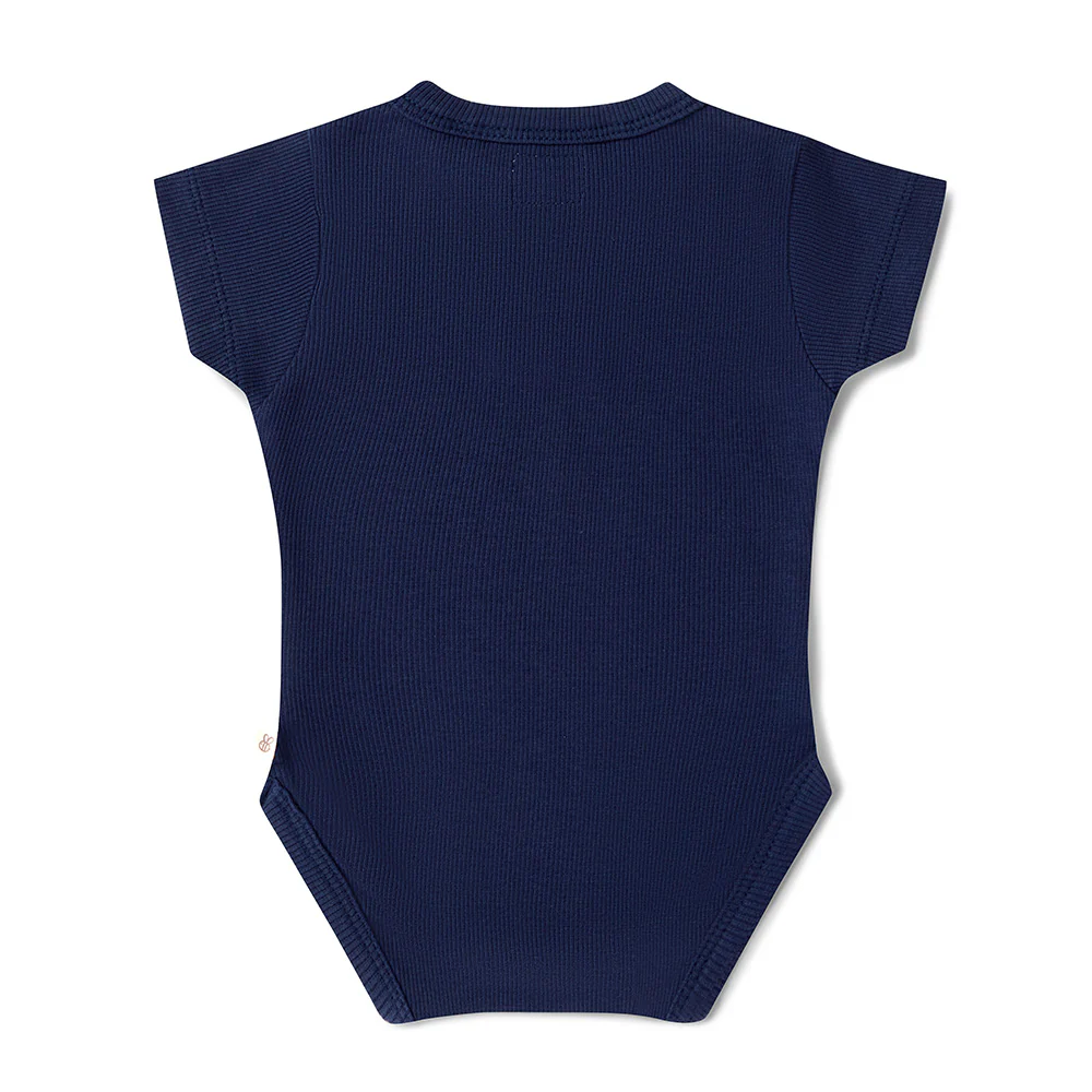 Moonlight Short Sleeve Organic Bodysuit - Image 5