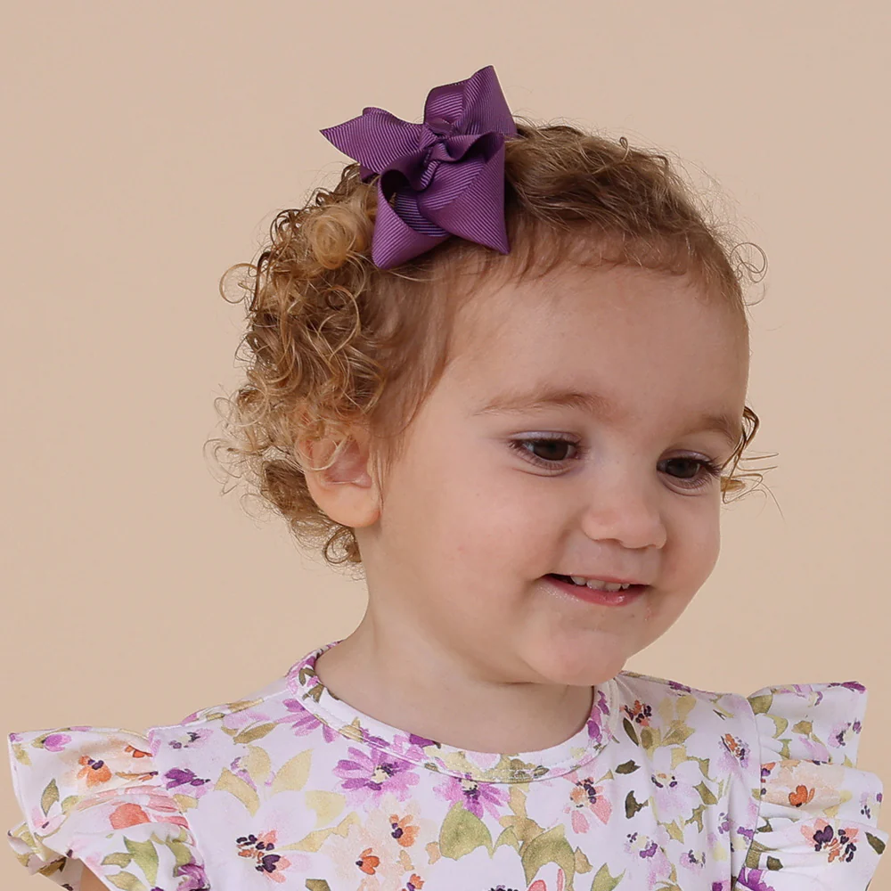 Mulberry Bow Hair Clip - Image 3