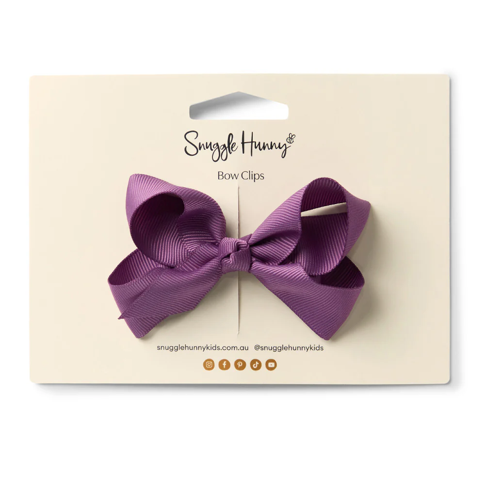 Mulberry Bow Hair Clip - Image 4