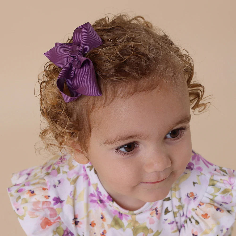 Mulberry Bow Hair Clip - Image 5