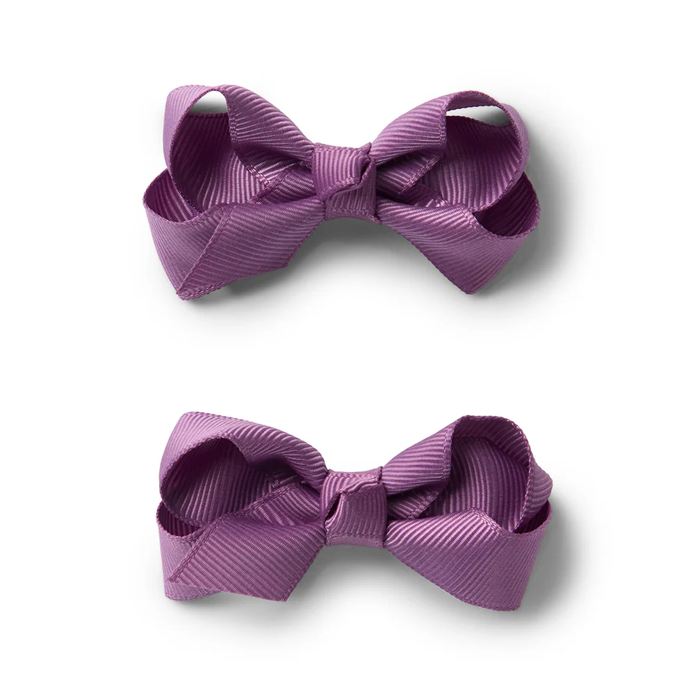 Mulberry Piggy Tail Hair Clips - Pair - Image 2