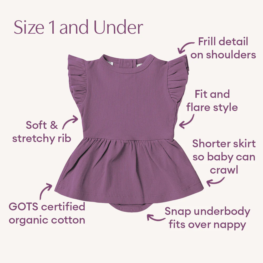 Mulberry Short Sleeve Organic Dress - Image 4