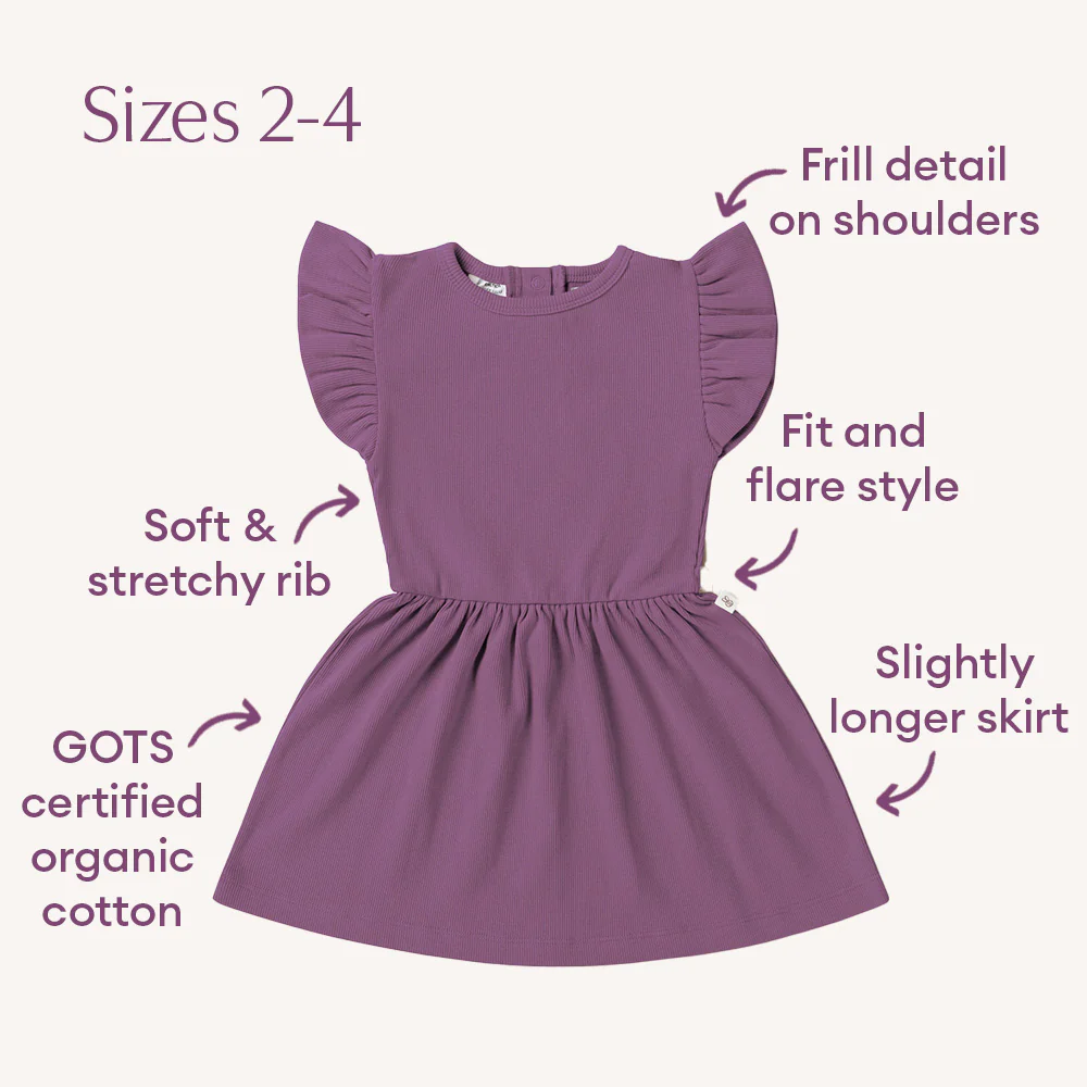 Mulberry Short Sleeve Organic Dress - Image 9