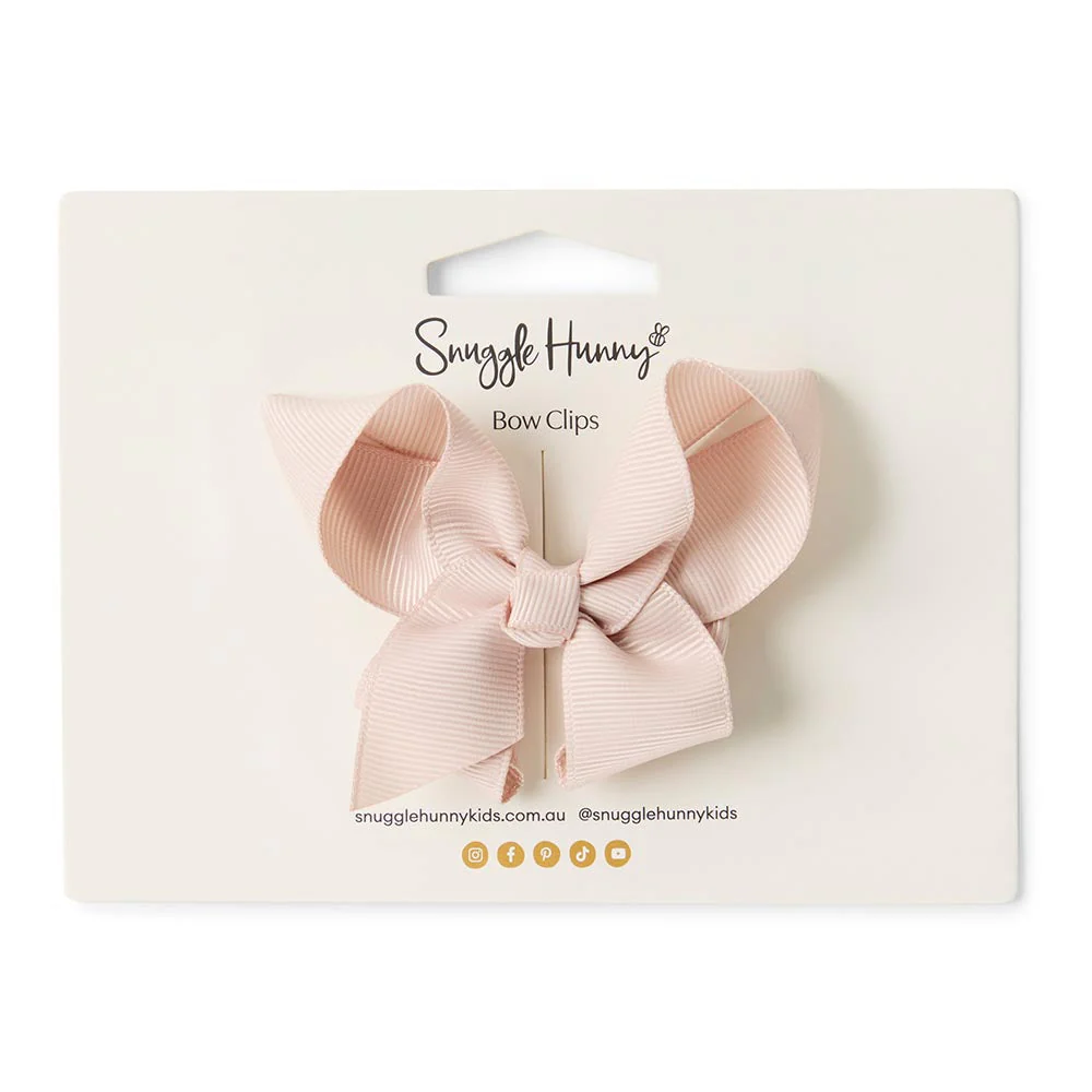 Nude Bow Hair Clip - Image 3