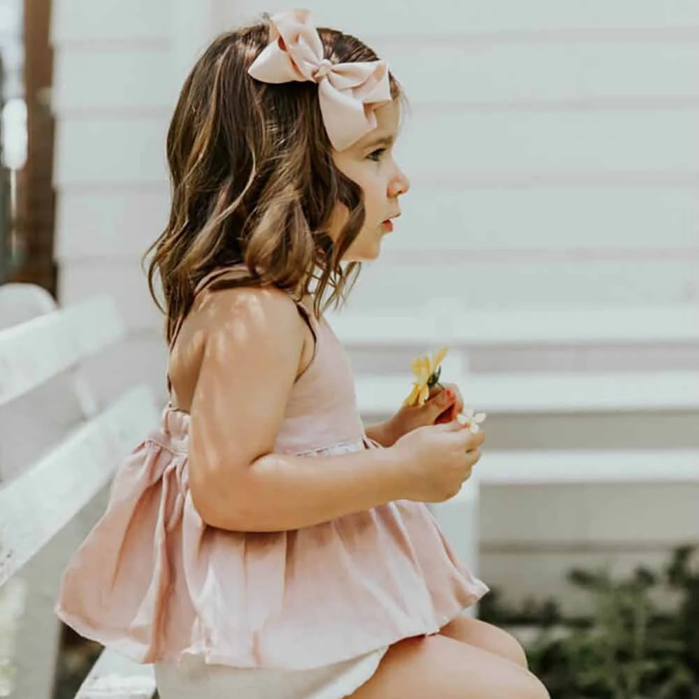Nude Bow Hair Clip - Image 5