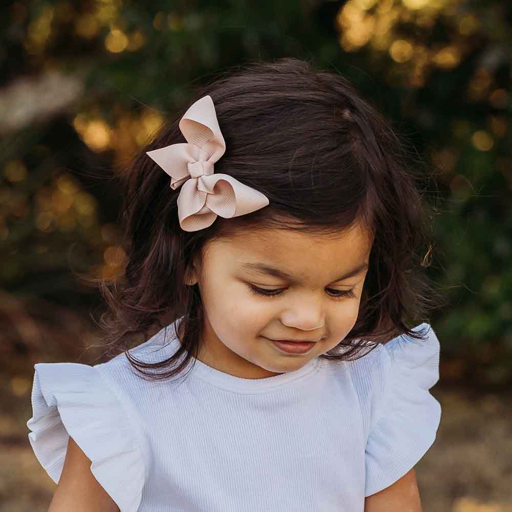 Nude Bow Hair Clip - Image 6