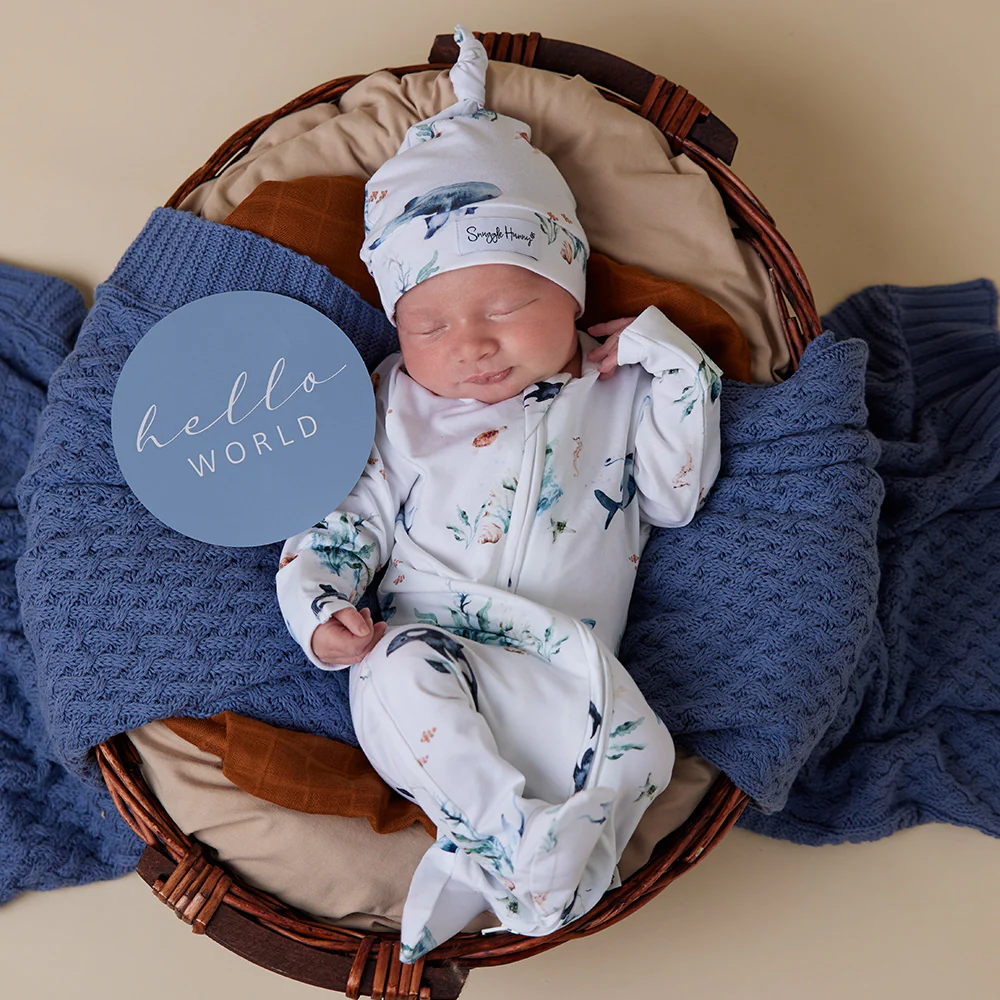 Ocean & Indigo Reversible Milestone Cards - Image 3