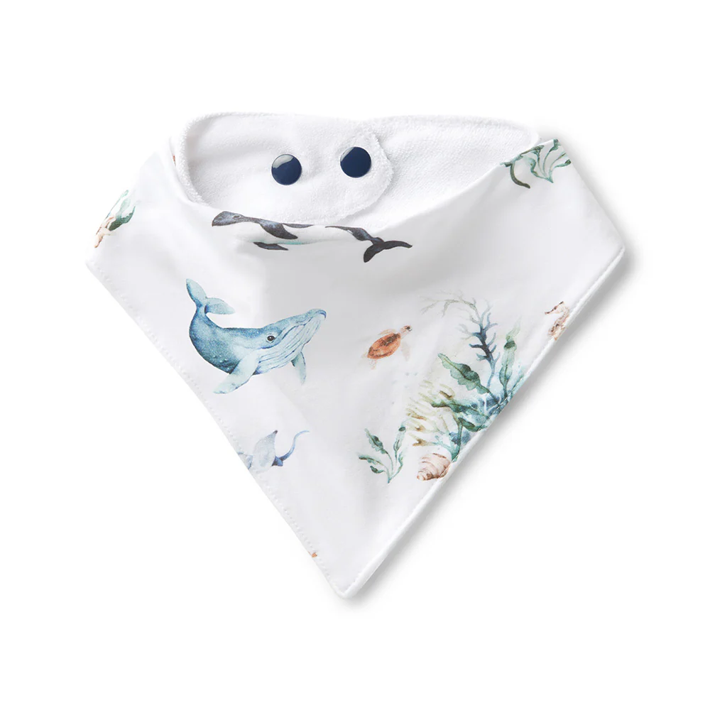 Ocean Organic Dribble Bib - Image 2