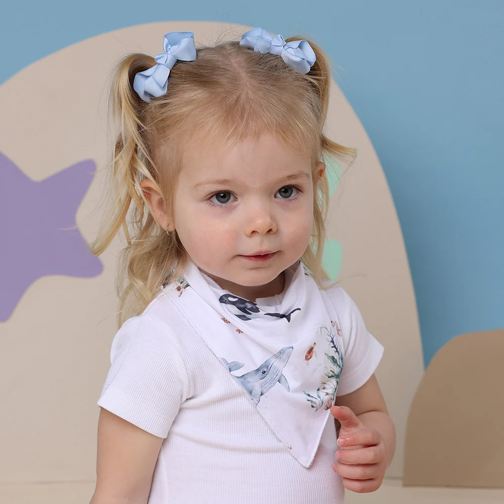 Ocean Organic Dribble Bib - Image 3