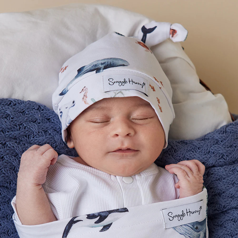 Ocean Organic Knotted Beanie - Image 5