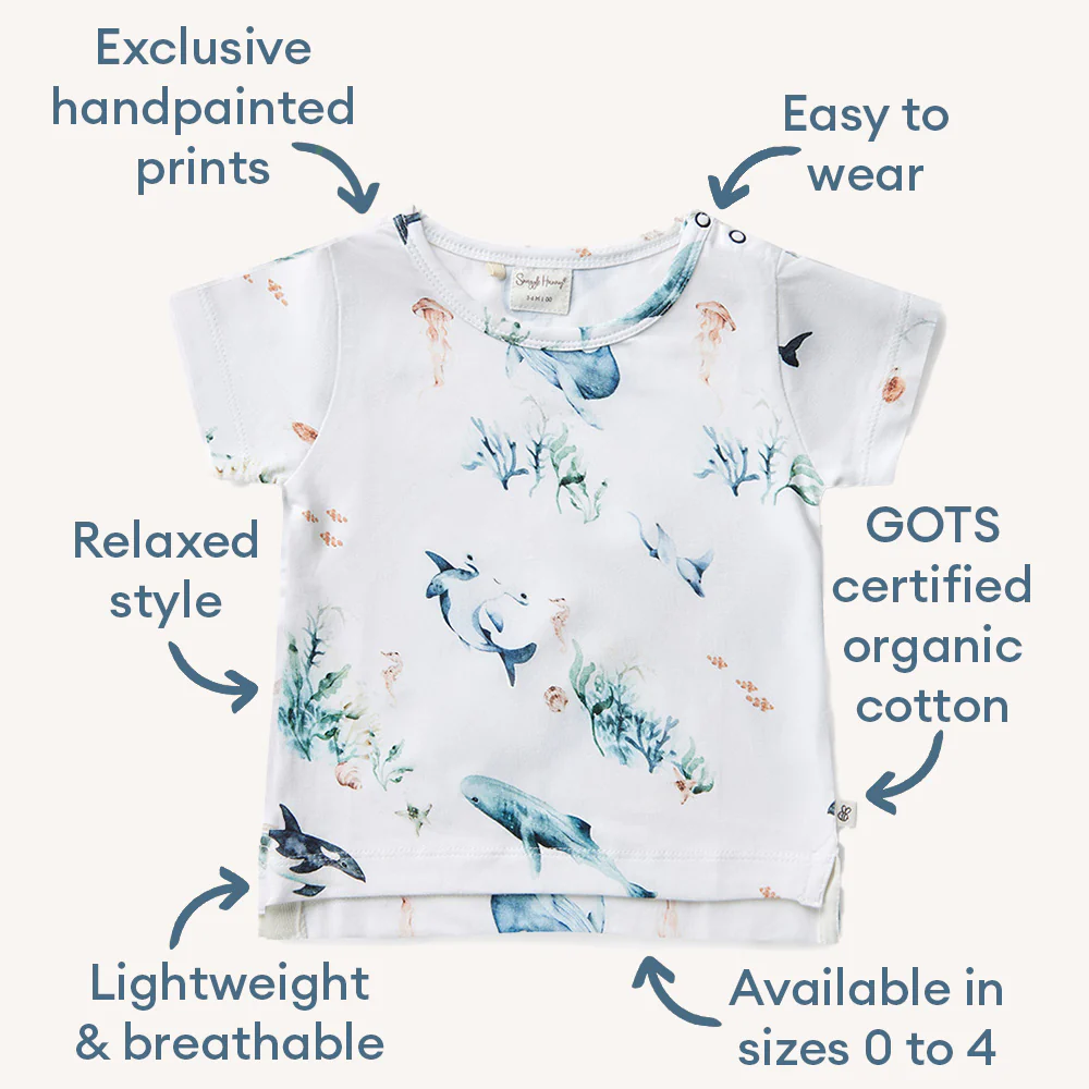 Ocean Organic T-Shirt - Image 4