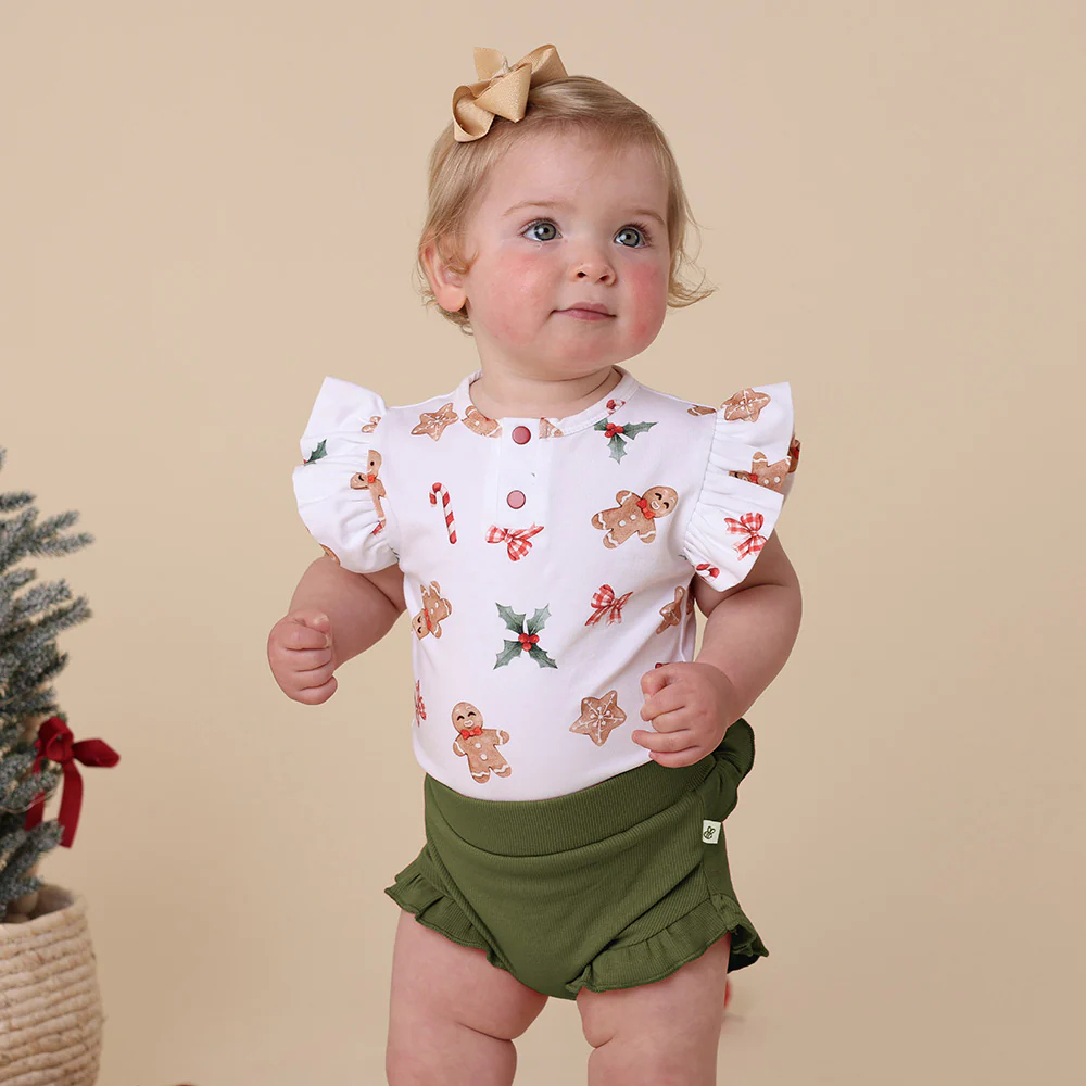 Olive Organic Bloomers - Image 3