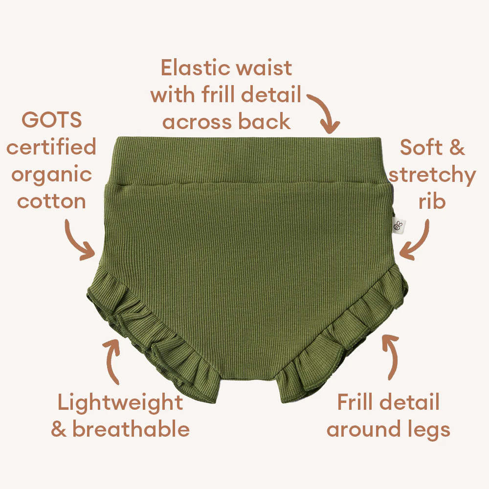 Olive Organic Bloomers - Image 4