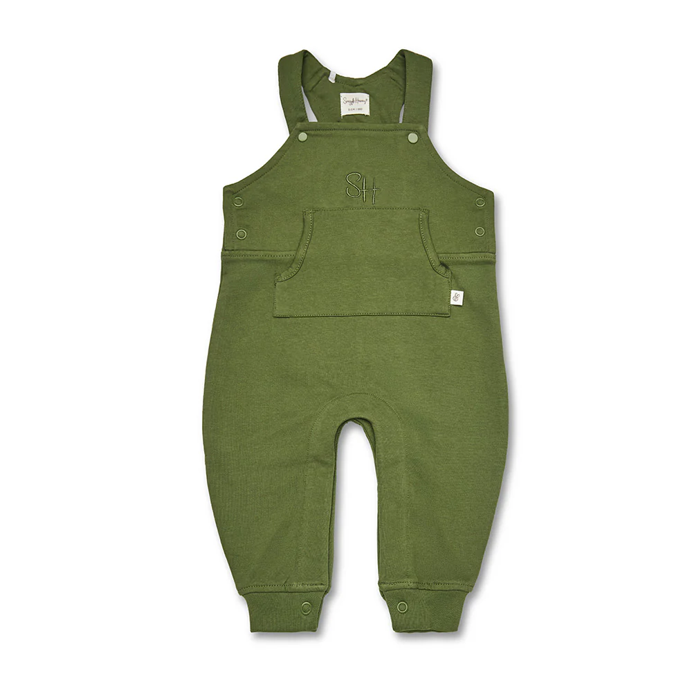 Olive Organic Joey Overalls - Image 2