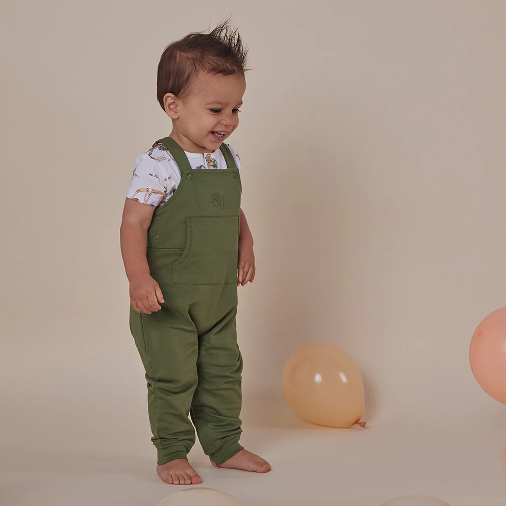 Olive Organic Joey Overalls - Image 7
