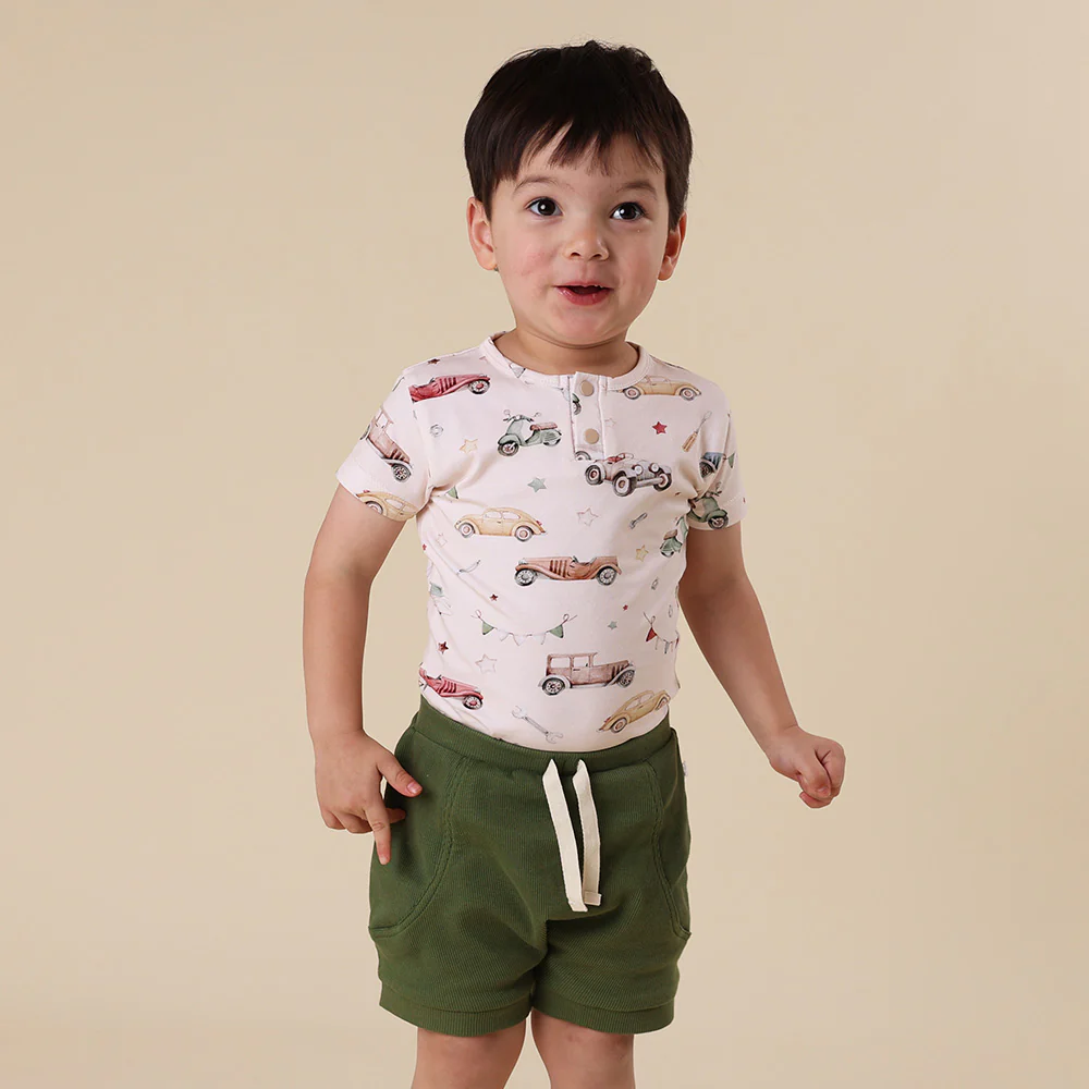 Olive Organic Shorts - Image 5