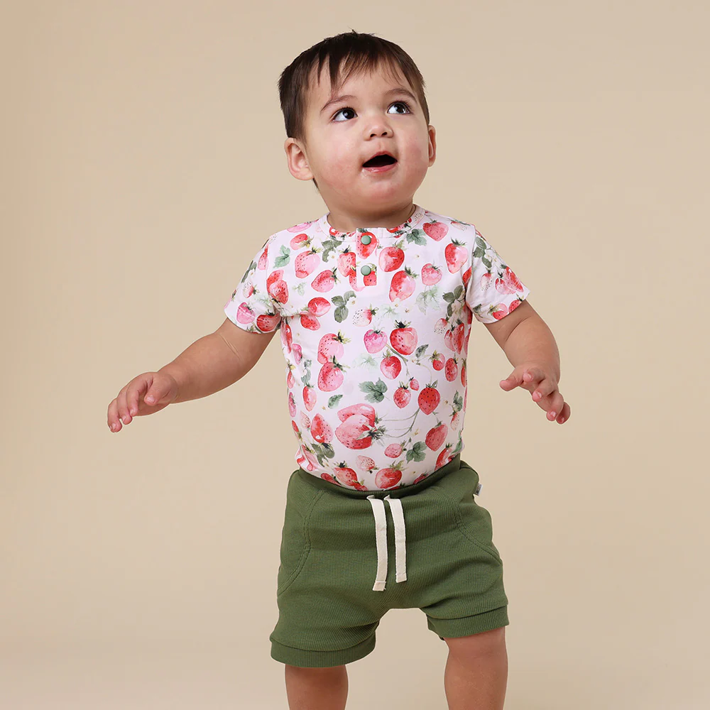 Olive Organic Shorts - Image 6