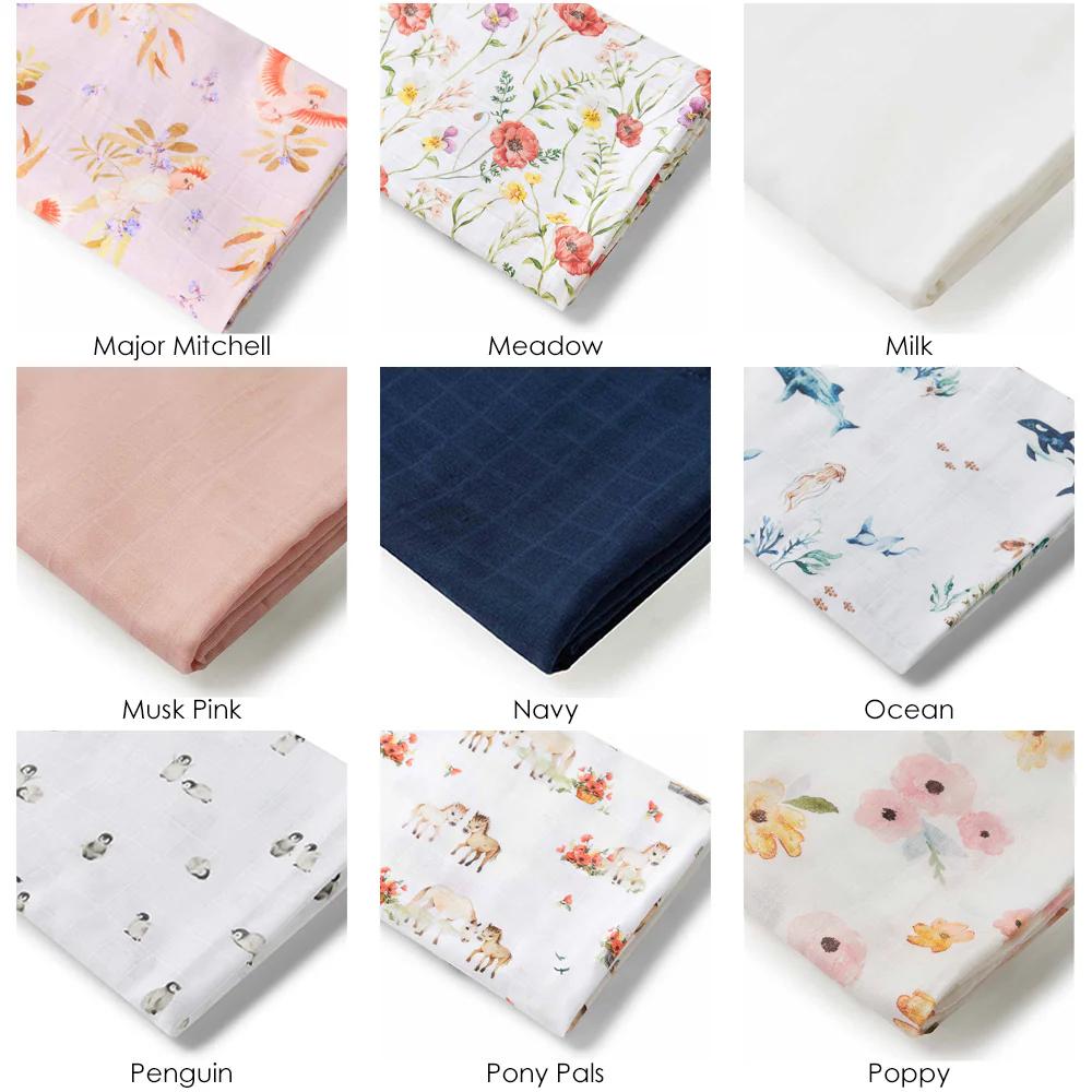 Organic Muslin Wrap + Milestone Card Set - Image 5
