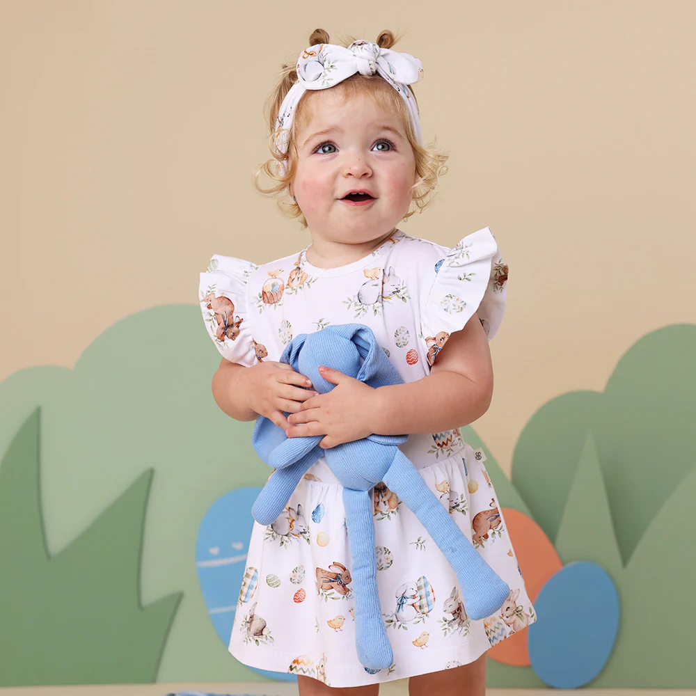 Organic Snuggle Bunny - Bluebell - Image 3
