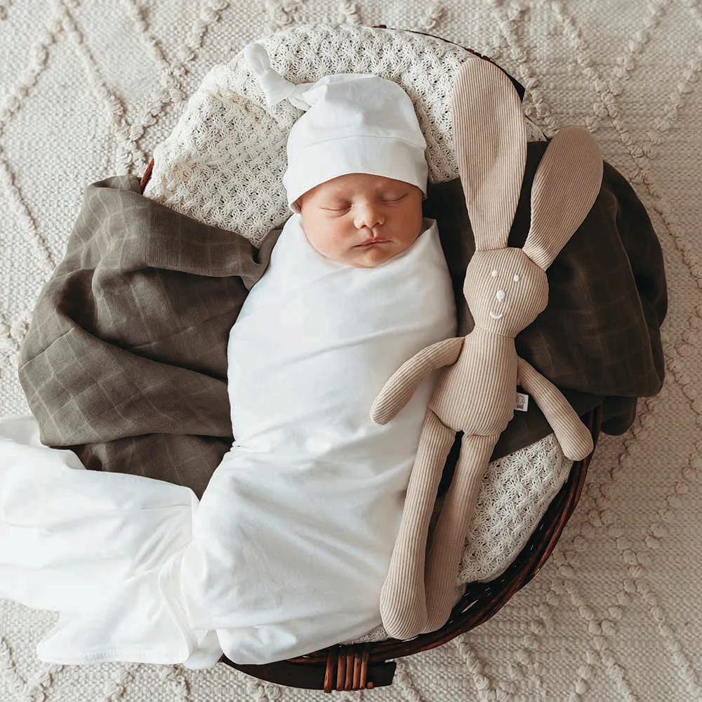 Organic Snuggle Bunny - Pebble - Image 5