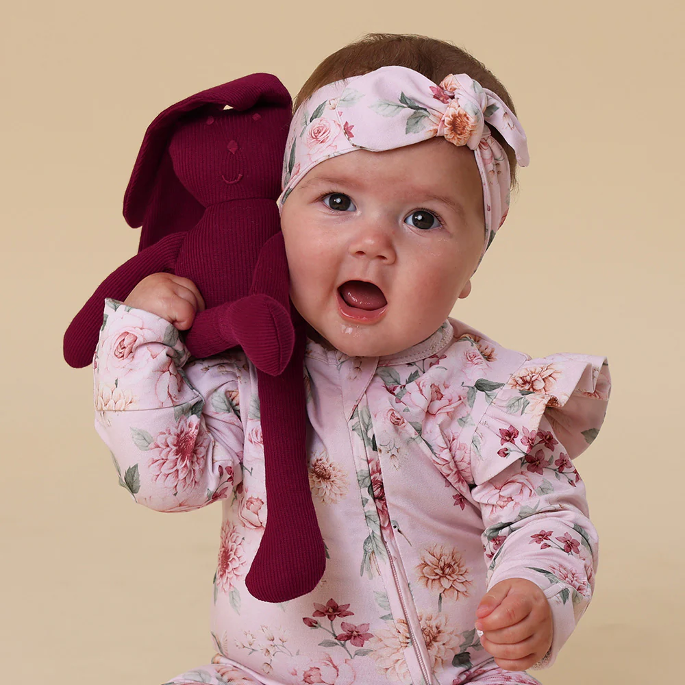 Organic Snuggle Bunny - Raspberry - Image 2