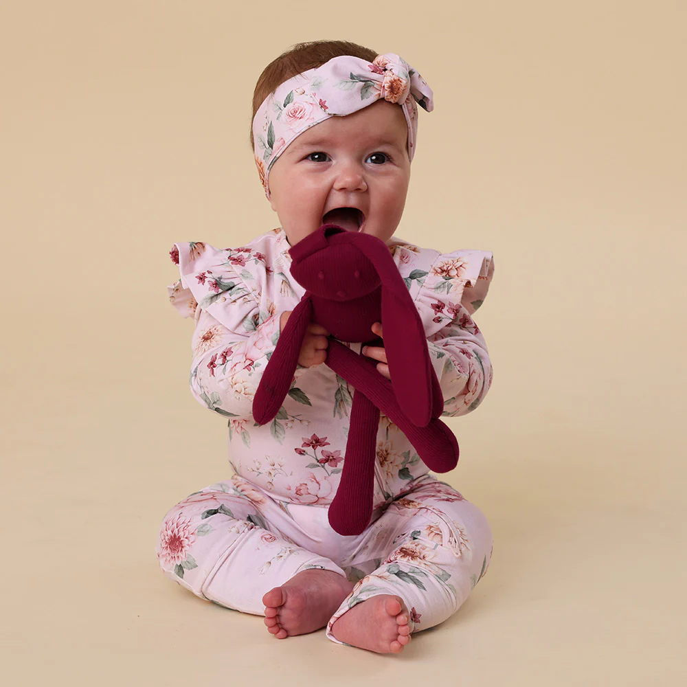 Organic Snuggle Bunny - Raspberry - Image 4