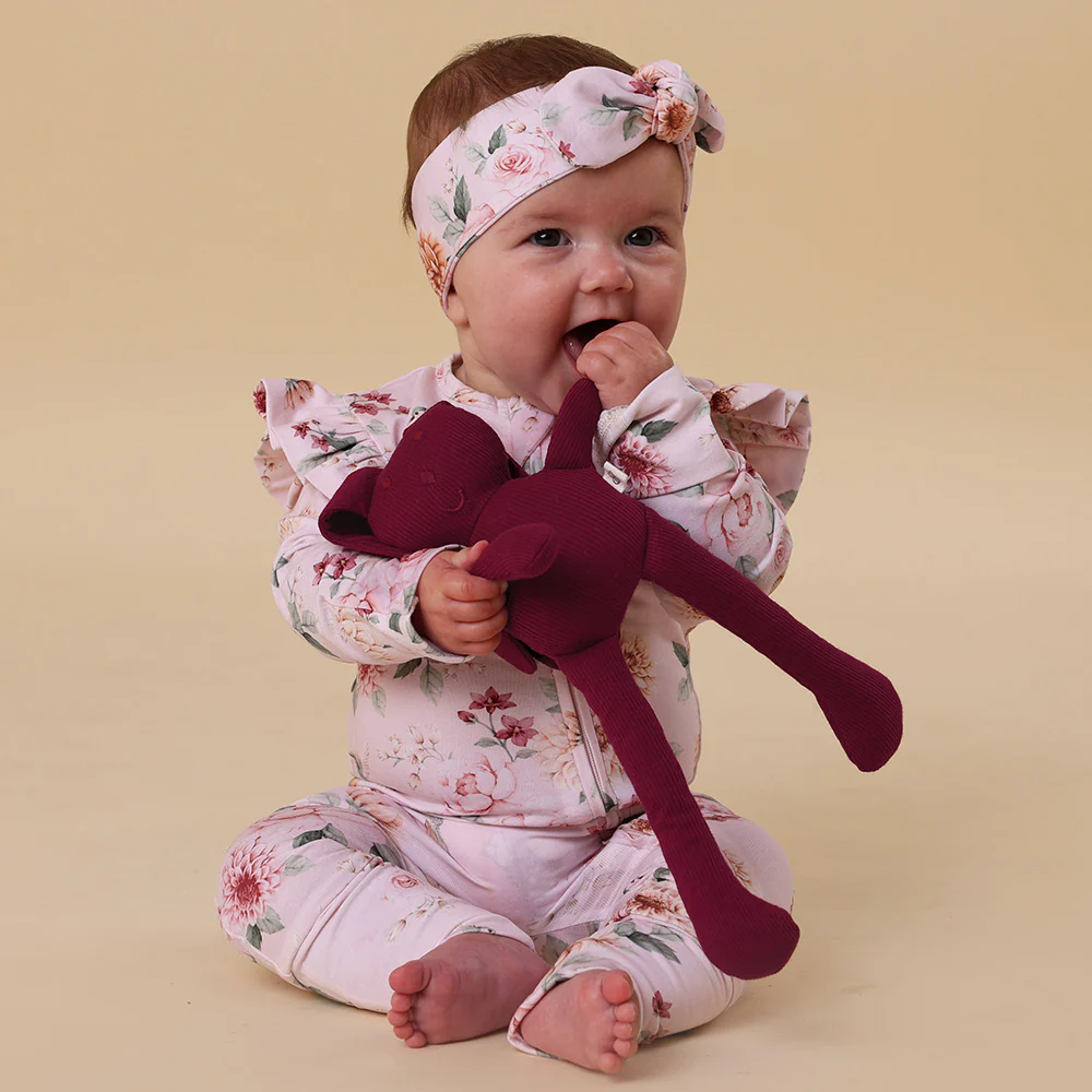 Organic Snuggle Bunny - Raspberry - Image 5
