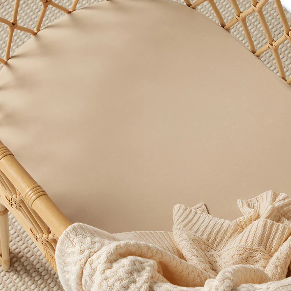 Pebble Organic Bassinet Sheet / Change Pad Cover - Image 2