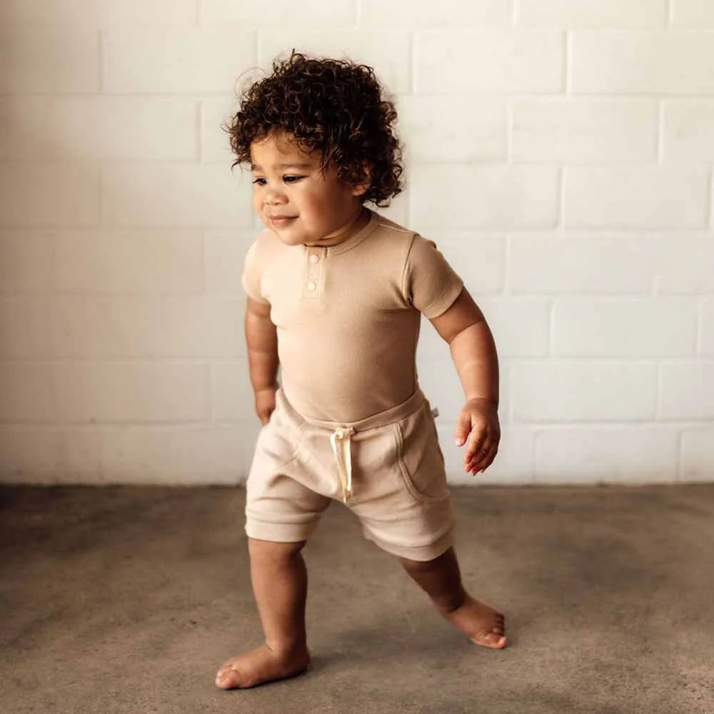 Pebble Short Sleeve Organic Bodysuit - Image 3