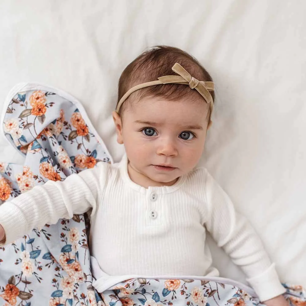 Pebble Velvet Bow - Image 4